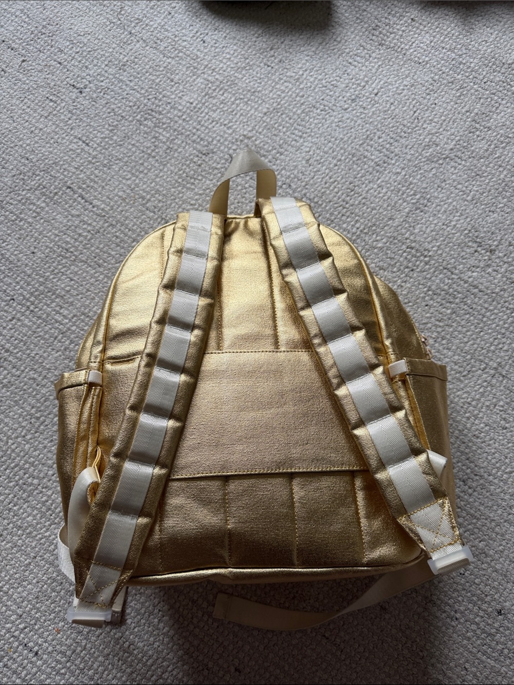 1. State Metallic Gold Kids Backpack - Picture 2 of 2